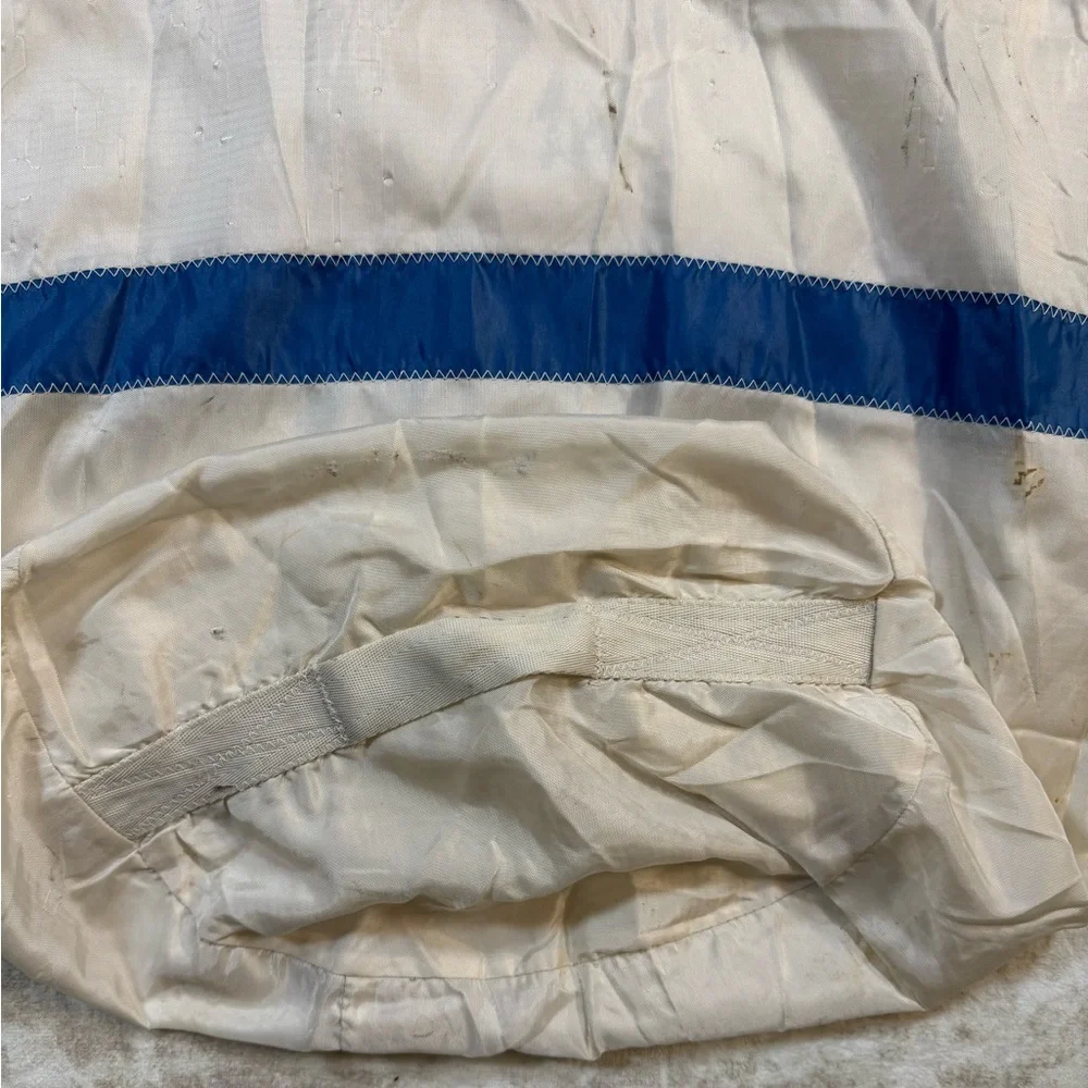 Vintage Sail Bag City Island‎ NY Appleton Sailmakers Nautical Storage Sack